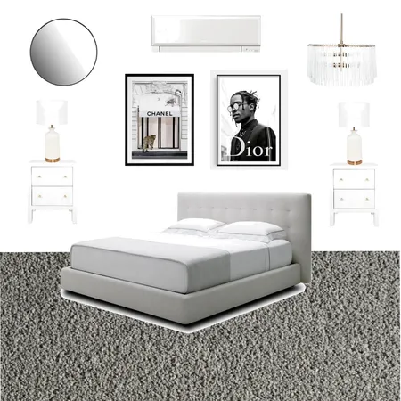 Master Bedroom Interior Design Mood Board by Lawrence on Style Sourcebook
