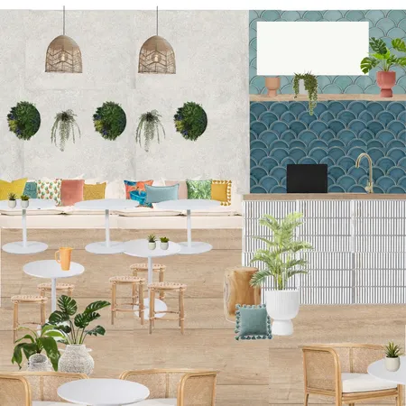 Thrive Juice Bar Interior Design Mood Board by Steph Nereece on Style Sourcebook