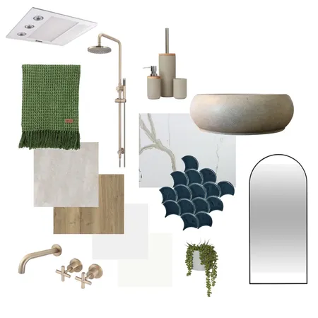 Module 8 - Bath Laundry Interior Design Mood Board by Natasha Reeves - Design Co. on Style Sourcebook
