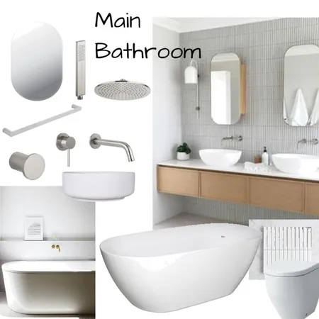 Main bathroom Interior Design Mood Board by Mandygee on Style Sourcebook