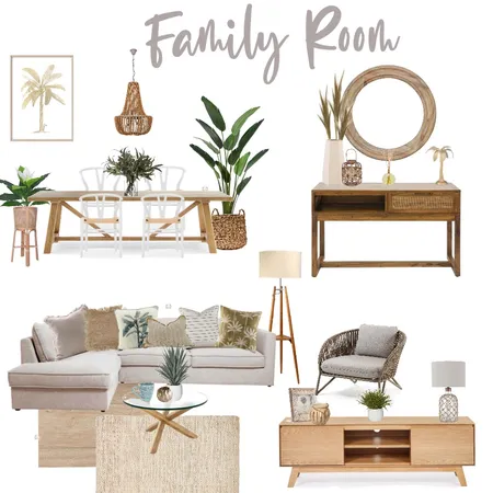 Family Room Interior Design Mood Board by Pineapple Interiors on Style Sourcebook