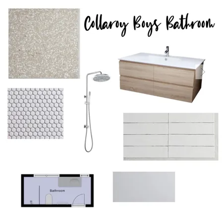 Collaroy Boys Bathroom 1 Interior Design Mood Board by Jo Aiello on Style Sourcebook