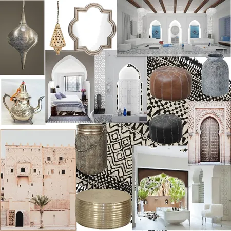 Moorish Interior Design Mood Board by STEFF on Style Sourcebook