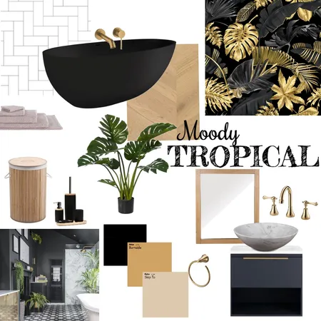 TROPICAL BATHROOM 2 Interior Design Mood Board by aliciarickstrew on Style Sourcebook