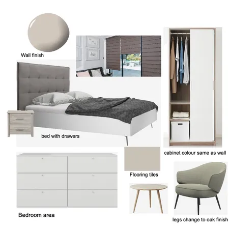Bedroom Sofa area 1 Interior Design Mood Board by Margo Midwinter on Style Sourcebook
