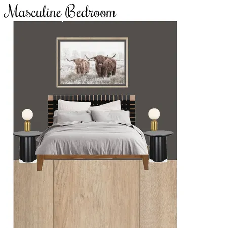 Contemporary Masculine Interior Design Mood Board by Alexandra Attard on Style Sourcebook