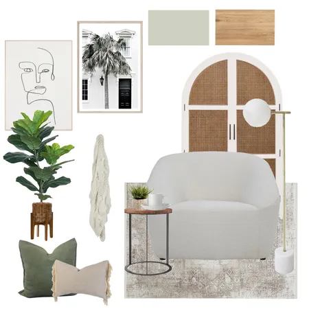 Sage Reading nook Interior Design Mood Board by evans_grace on Style Sourcebook