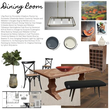 Dining Room Assignment Interior Design Mood Board by sallymiss on Style Sourcebook