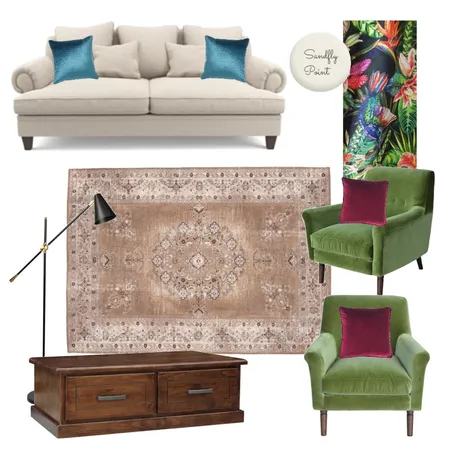 Transitional Jewel Tones 2 Interior Design Mood Board by Designingly Co on Style Sourcebook