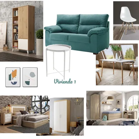 Vivienda 1 Interior Design Mood Board by mbmobles on Style Sourcebook