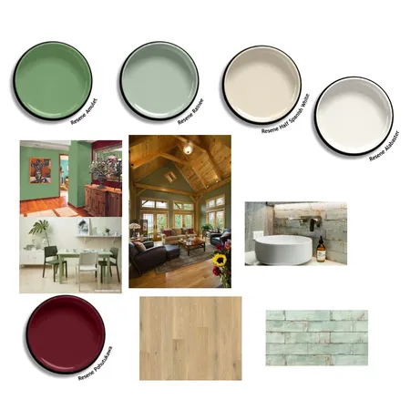 Accented analogous Interior Design Mood Board by IngridO Designs on Style Sourcebook