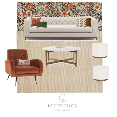 A & P Livingroom Interior Design Mood Board by LC Design Co. on Style Sourcebook
