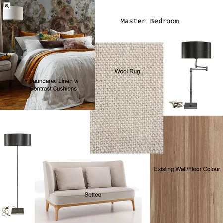 Master Bedroom Interior Design Mood Board by Christine Dengate on Style Sourcebook
