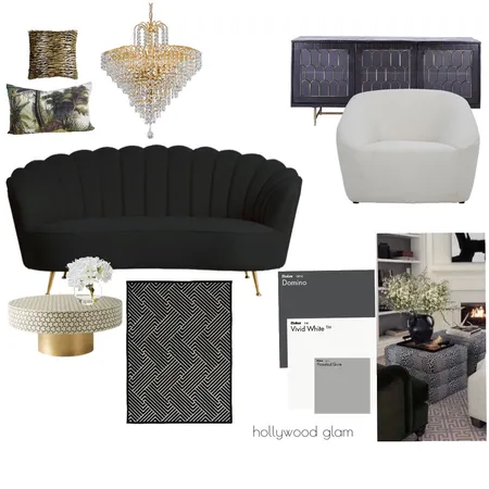 Hollywood glam Interior Design Mood Board by Estelle gray on Style Sourcebook
