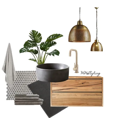 BATHROOM Interior Design Mood Board by MM Styling on Style Sourcebook