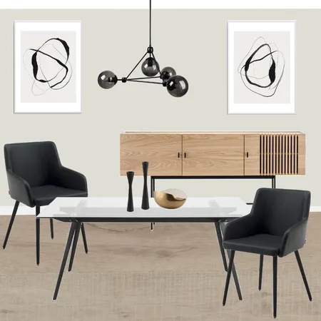 Minimalist dining Interior Design Mood Board by Decor n Design on Style Sourcebook
