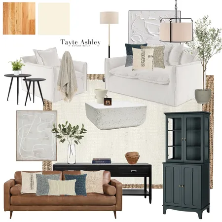 Contemporary Living Interior Design Mood Board by Tayte Ashley on Style Sourcebook