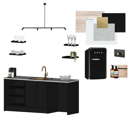 Kitchenette Interior Design Mood Board by Denise Widjaja on Style Sourcebook