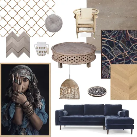 Gypsy Inspo Interior Design Mood Board by TahnaMarie on Style Sourcebook