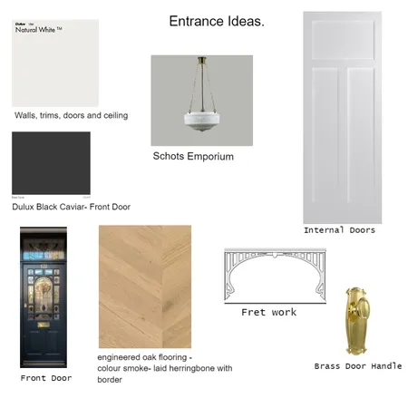 Entrance Interior Design Mood Board by Creative Solutions on Style Sourcebook