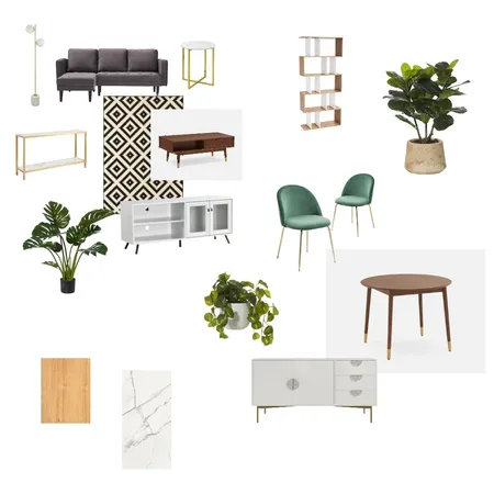 Living/Dining Space 3 Interior Design Mood Board by kjay27 on Style Sourcebook