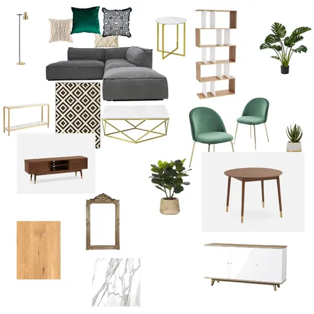 Living/Dining Space 1 Interior Design Mood Board by kjay27 on Style Sourcebook