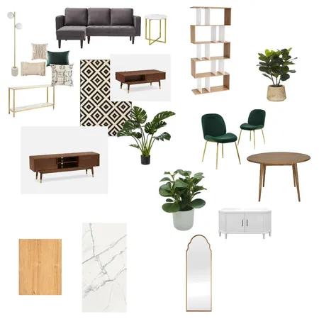 Living/Dining Space 2 Interior Design Mood Board by kjay27 on Style Sourcebook