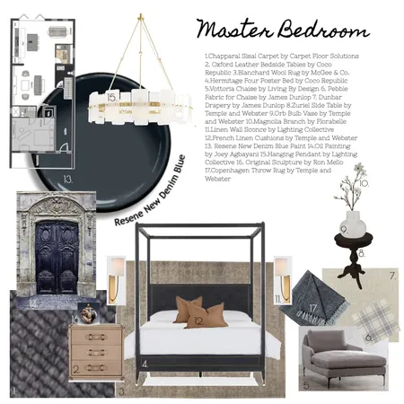 Master sample board Interior Design Mood Board by sallymiss on Style Sourcebook