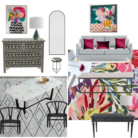 Modern Contempoary Lounge Dining Interior Design Mood Board by MichelleDavies on Style Sourcebook