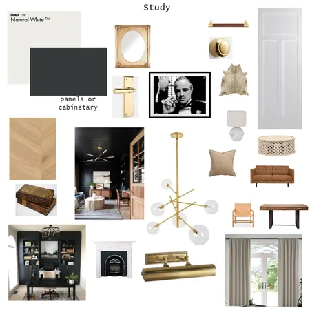 Study Interior Design Mood Board by Creative Solutions on Style Sourcebook