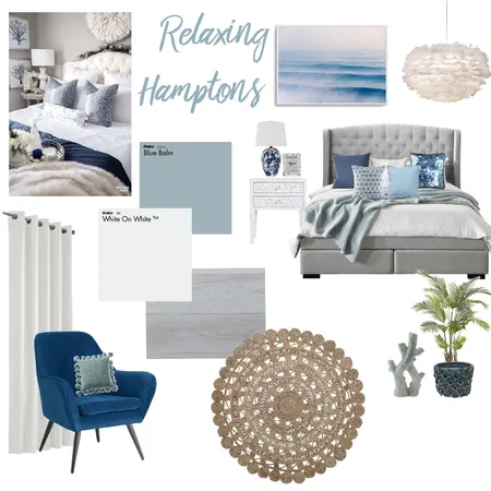 Relaxing Hamptons Interior Design Mood Board by Aleen.p on Style Sourcebook