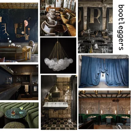 bootleggers Interior Design Mood Board by RACHELCARLAND on Style Sourcebook