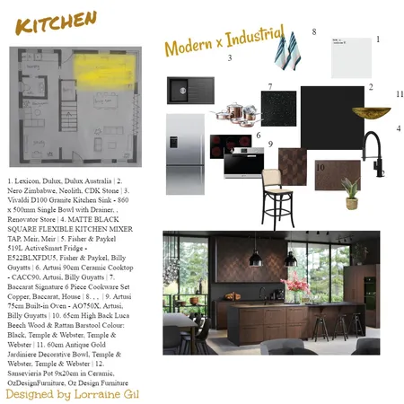 kitchen Interior Design Mood Board by Lozagil on Style Sourcebook