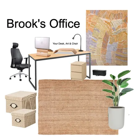 Brook's Office Interior Design Mood Board by Suzanne Ladkin on Style Sourcebook