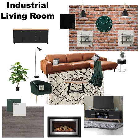 Industrial mood board. Interior Design Mood Board by Kristen.MareeX on Style Sourcebook