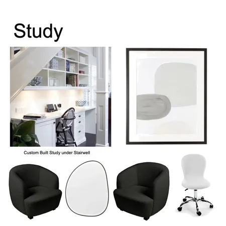 Library / Study Interior Design Mood Board by Suzanne Ladkin on Style Sourcebook