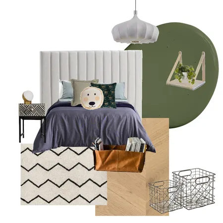 Green Kids room Interior Design Mood Board by S.designs on Style Sourcebook