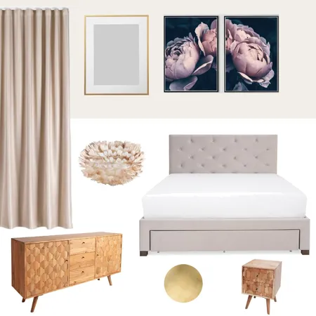 Dormitor Beatrice v2 Interior Design Mood Board by Designful.ro on Style Sourcebook