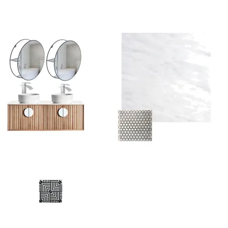 Alexis Bathroom Interior Design Mood Board by vanessatdesigns on Style Sourcebook