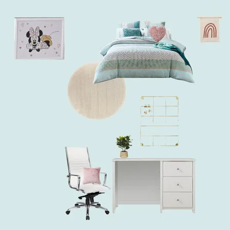 Mali's Bedroom Interior Design Mood Board by sard on Style Sourcebook