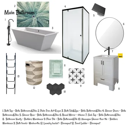 Leeu Bathroom Interior Design Mood Board by streakcandice on Style Sourcebook