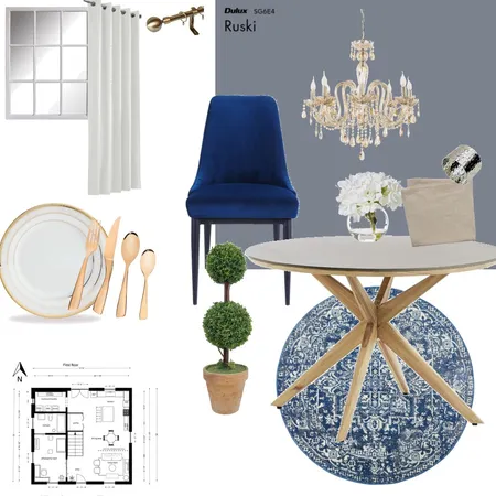 DiningRoom Interior Design Mood Board by Hansari on Style Sourcebook