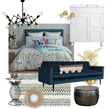 eclectic Interior Design Mood Board by alana1810 on Style Sourcebook