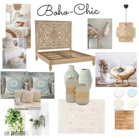 boho chic Interior Design Mood Board by celina cote on Style Sourcebook