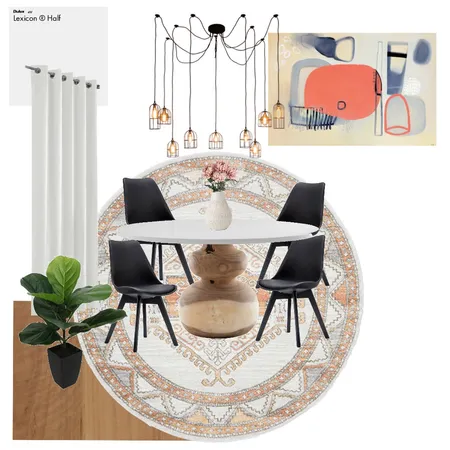MCM Dining Room Interior Design Mood Board by jascolla on Style Sourcebook