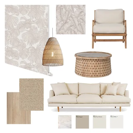 Paradise Lines Interior Design Mood Board by Patricia Braune Textile & Surface Designer on Style Sourcebook