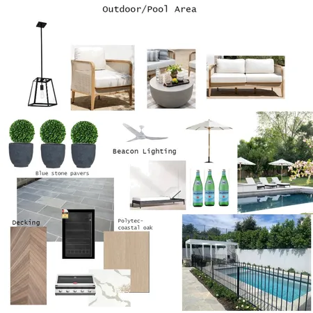 Outdoor/Pool Area Interior Design Mood Board by Creative Solutions on Style Sourcebook