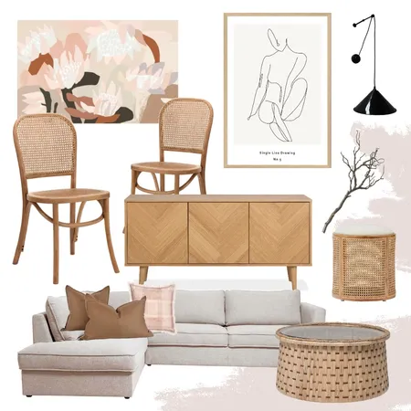 Pink and Dreamy Interior Design Mood Board by Designingly Co on Style Sourcebook