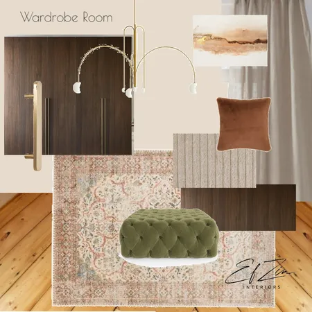 Wardrobe room Interior Design Mood Board by EF ZIN Interiors on Style Sourcebook