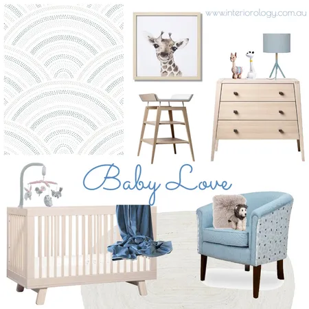 Baby Room Interior Design Mood Board by interiorology on Style Sourcebook